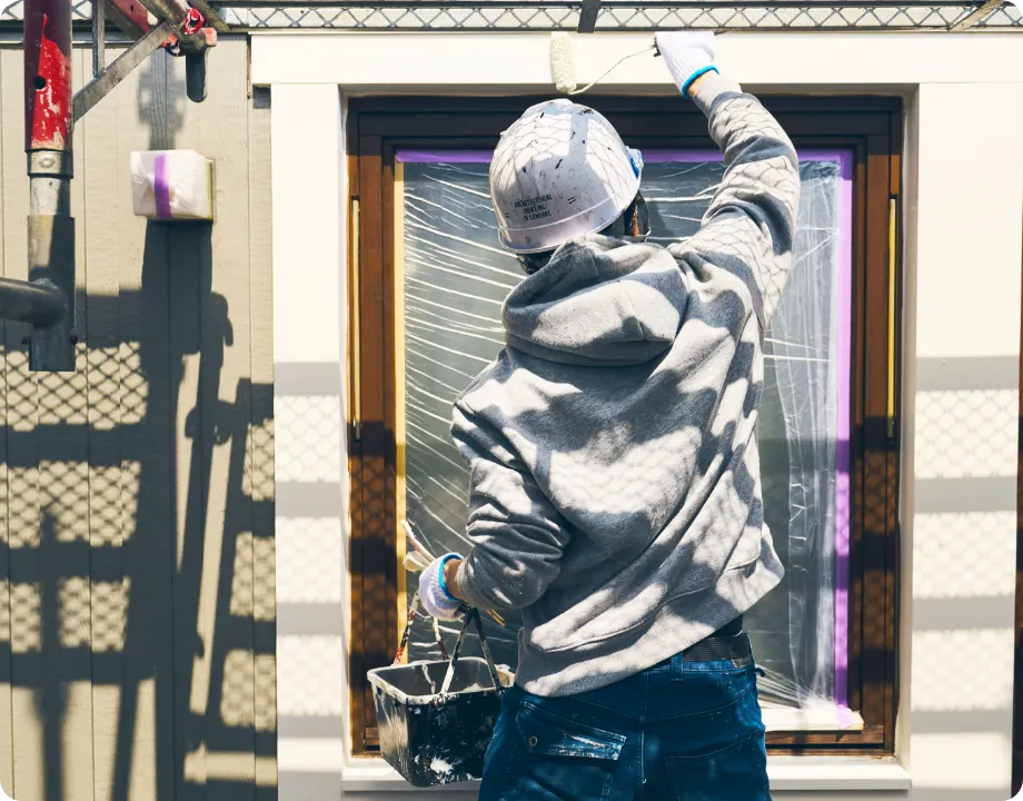 職人の手による、高品質な施工